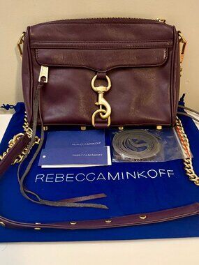 Rebecca Minkoff Mini MAC Leather Small Crossbody Bag